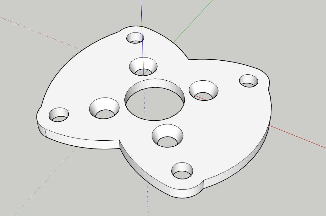 AR wingmotor mount for 12x12